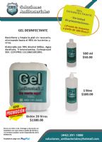 Gel antibacterial